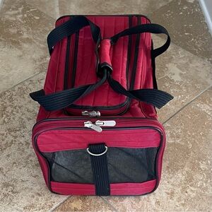 Red Pet Carrier Bag!